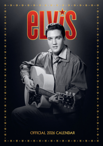 Elvis  - 2026 A3 Calendar i gruppen VI TIPSER / Fredagsutgivelser / 2025-09-26 hos Bengans Skivbutik AB (5642855)