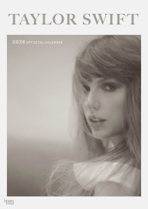 Taylor Swift  - 2026 A3 Calendar i gruppen MERCHANDISE /  /  /  hos Bengans Skivbutik AB (5642857)