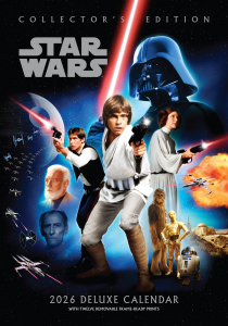 Star Wars Classic  - 2026 A3 Deluxe Calendar i gruppen MERCHANDISE /  /  /  hos Bengans Skivbutik AB (5642867)