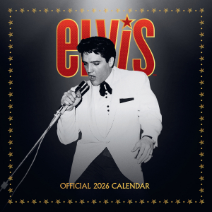 Elvis  - 2026 Square Calendar i gruppen VI TIPSER / Fredagsutgivelser / 2025-09-26 hos Bengans Skivbutik AB (5642871)