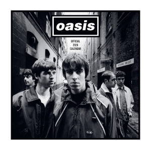 Oasis  - 2026 Square Calendar i gruppen VI TIPSER / Fredagsutgivelser / 2025-09-26 hos Bengans Skivbutik AB (5642872)