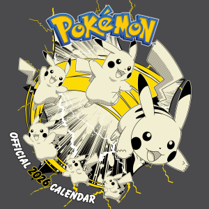 Pokemon  - 2026 Square Calendar i gruppen VI TIPSER / Fredagsutgivelser / 2025-09-26 hos Bengans Skivbutik AB (5642892)