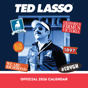 Ted Lasso  - 2026 Square Calendar i gruppen MERCHANDISE /  /  /  hos Bengans Skivbutik AB (5642901)