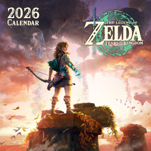 The Legend Of Zelda  - 2026 Square Calendar i gruppen MERCHANDISE /  /  /  hos Bengans Skivbutik AB (5642902)