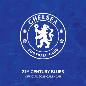 Chelsea Fc Legends  - 2026 Square Calendar i gruppen MERCHANDISE /  /  /  hos Bengans Skivbutik AB (5642910)