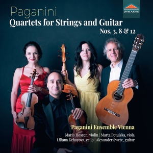 Nicolo Paganini - Quartets For Strings And Guitar Nos i gruppen CD / Kommende / Klassisk hos Bengans Skivbutik AB (5642937)