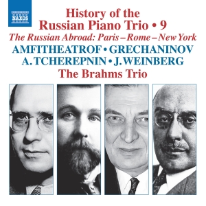 The Brahms Trio - History Of The Russian Piano Trio, i gruppen CD / Kommende / Klassisk hos Bengans Skivbutik AB (5642984)