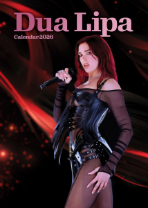 Dua Lipa - 2026 Unofficial Calendar i gruppen MERCHANDISE /  /  /  hos Bengans Skivbutik AB (5643167)