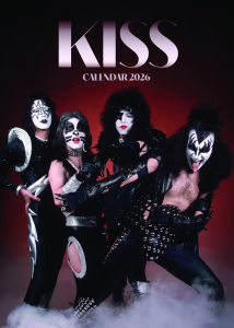 Kiss - 2026 Unofficial Calendar i gruppen MERCHANDISE /  /  /  hos Bengans Skivbutik AB (5643174)