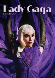 Lady Gaga - 2026 Unofficial Calendar i gruppen MERCHANDISE /  /  /  hos Bengans Skivbutik AB (5643176)