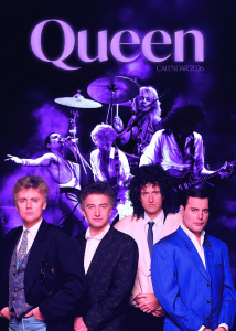 Queen     - 2026 Unofficial Calendar i gruppen MERCHANDISE /  /  /  hos Bengans Skivbutik AB (5643183)