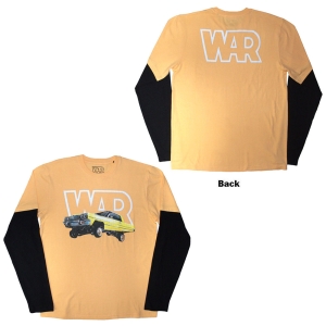 War - Car (Sand & Black) Uni Layered Longsleeve (L) i gruppen MERCHANDISE / T-shirt / RnB-Soul hos Bengans Skivbutik AB (5643203)
