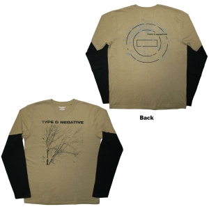 Type O Negative - Tree (Black & Green) Layered Longsleeve i gruppen MERCHANDISE / T-shirt / Nyheter / Metal hos Bengans Skivbutik AB (5643211r)