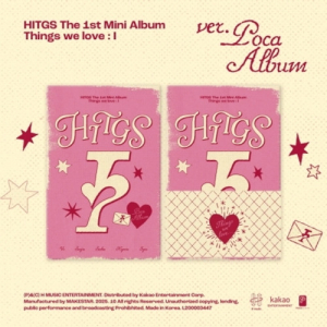 Hitgs  - Things We Love : I (Poca) i gruppen MERCHANDISE / Merch+Code / Kommende / K-Pop hos Bengans Skivbutik AB (5643591)