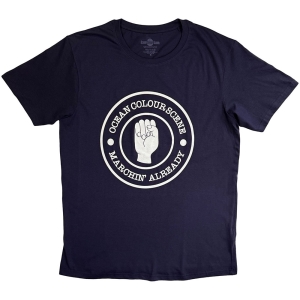 Ocean Colour Scene - Marchin Fist Uni Navy T-Shirt i gruppen MERCHANDISE / T-shirt / Pop-Rock hos Bengans Skivbutik AB (5643877r)