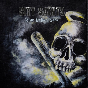 City Saints - Blue Collar Sons (Clear Smokey Dark i gruppen VINYL hos Bengans Skivbutik AB (5644004)