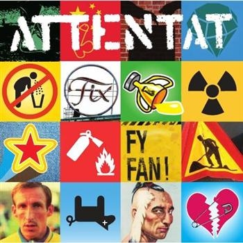 Attentat - Fy Fan! i gruppen CD / Toppselgere hos Bengans Skivbutik AB (564407)