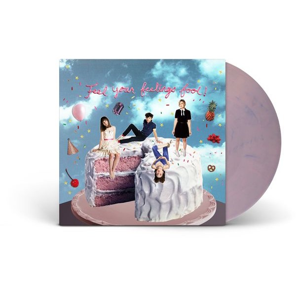 The Regrettes - Feel Your Feelings Fool! (Ltd Pink & Blue Vinyl) i gruppen VINYL / Pop-Rock hos Bengans Skivbutik AB (5644134)