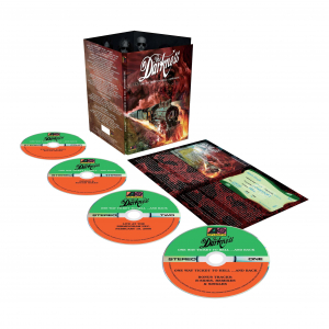 The Darkness - One Way Ticket To Hell (Limited 4Cd Softpack) i gruppen CD / Kommende / Metal hos Bengans Skivbutik AB (5644215)