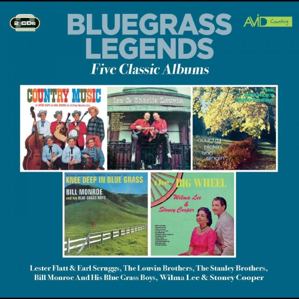 Various Artists - Bluegrass Legends - Five Classic Al i gruppen VI TIPSER / Fredagsutgivelser / 2025-10-31 hos Bengans Skivbutik AB (5644309)