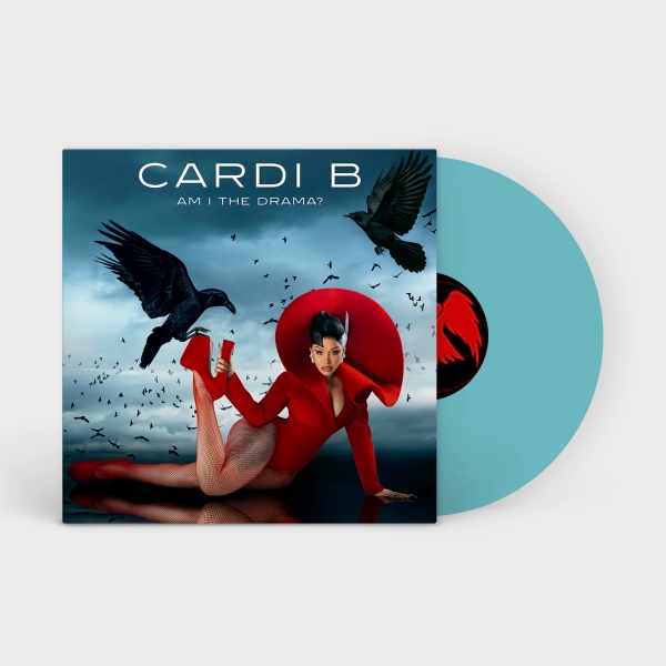 Cardi B - Am I The Drama? (Blue Vinyl) i gruppen VINYL / Toppselgere hos Bengans Skivbutik AB (5644448)