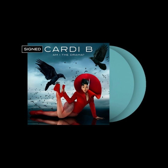 Cardi B - Am I The Drama? (Blue Vinyl - Signed) i gruppen VINYL / Toppselgere hos Bengans Skivbutik AB (5644449)