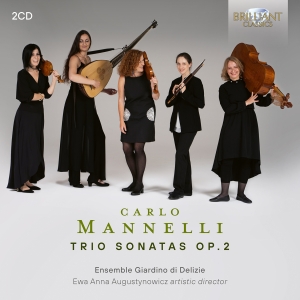 Carlo Mannelli - Trio Sonatas, Op. 2 i gruppen CD / Kommende / Klassisk hos Bengans Skivbutik AB (5644524)