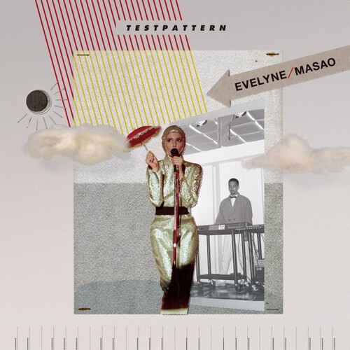 Evelyne / Masao - Testpattern i gruppen VINYL / Pop-Rock hos Bengans Skivbutik AB (5644859)