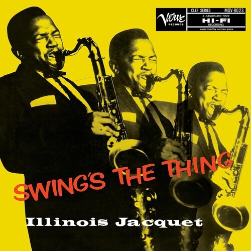 Illinois Jacquet - Swing's The Thing i gruppen VINYL / Jazz hos Bengans Skivbutik AB (5645235)