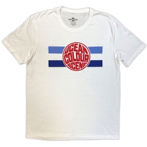 Ocean Colour Scene - Sphere Logo Uni Wht T-Shirt i gruppen MERCHANDISE / T-shirt / Pop-Rock hos Bengans Skivbutik AB (5645419r)
