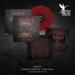 Infernal Presence - Fiery Paths (Oxblood Vinyl Lp) i gruppen VINYL / Kommende / Metal hos Bengans Skivbutik AB (5645673)