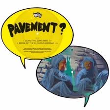 Pavement - Split Seams/Vikt Hörn Sensitive Euro Man B/W Brink Of The i gruppen -Start Split hos Bengans Skivbutik AB (5645757)