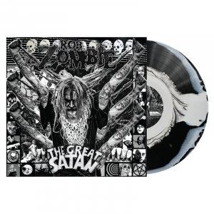 Rob Zombie - The Great Satan (Gatefold Indie Exclusive Black White Swirl Vinyl LP) i gruppen VINYL / Kommende / Metal hos Bengans Skivbutik AB (5646024)