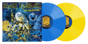 Iron Maiden - Live After Death (40th Anniversary Blue & Yellow / 2LP) i gruppen VINYL / Kommende / Metal,Pop-Rock hos Bengans Skivbutik AB (5646303)