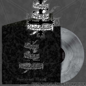 Darkened Nocturn Slaughtercult - Nocturnal March (Black/Silver Galax i gruppen VI TIPSER / Fredagsutgivelser / 2025-10-31 hos Bengans Skivbutik AB (5646329)