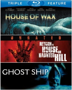 Movie - House Of Wax / Return To House On Haunted Hill / Ghost Ship i gruppen Film / Film Blu-ray hos Bengans Skivbutik AB (5646574)