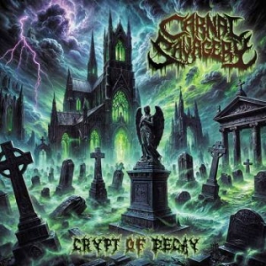 Carnal Savagery - Crypt Of Decay (Black Vinyl Lp) i gruppen VINYL / Kommende / Metal hos Bengans Skivbutik AB (5646640)