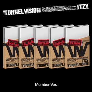 Itzy  - Tunnel Vision (Member Ver.) (Random Ver.) + Bdm i gruppen CD / Kommende / K-Pop hos Bengans Skivbutik AB (5646756)