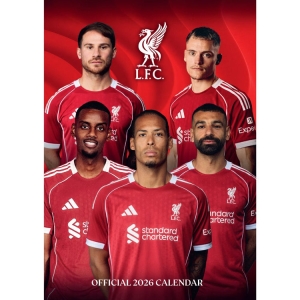 Liverpool Fc  - 2026 A3 Calendar  i gruppen MERCHANDISE /  /  hos Bengans Skivbutik AB (5646804)