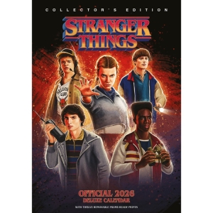 Stranger Things - 2026 A3 Deluxe Calendar i gruppen MERCHANDISE / / / hos Bengans Skivbutik AB (5646809)
