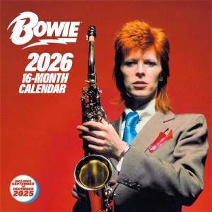 David Bowie - 2026 Square Calendar i gruppen MERCHANDISE / / hos Bengans Skivbutik AB (5647040)