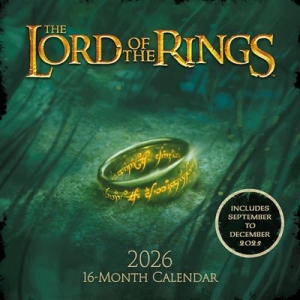 The Lord Of The Rings - 2026 Square Calendar i gruppen MERCHANDISE / / hos Bengans Skivbutik AB (5647045)