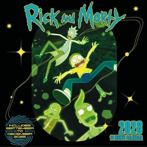 Rick & Morty  - 2026 Square Calendar i gruppen VI TIPSER / Fredagsutgivelser / 2025-10-31 hos Bengans Skivbutik AB (5647048)