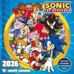 Sonic - 2026 Square Calendar i gruppen VI TIPSER / Fredagsutgivelser / 2025-10-31 hos Bengans Skivbutik AB (5647049)
