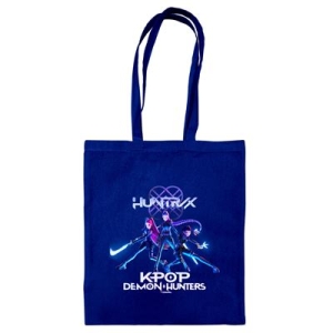 K-Pop Demon Hunters  - Trio - Navy Blue Tote Bag i gruppen VI TIPSER / Fredagsutgivelser / 2025-10-31 hos Bengans Skivbutik AB (5647057)