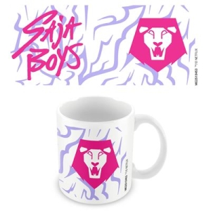 K-Pop Demon Hunters  - (Saja Boys Logo) White Pod Mug i gruppen MERCHANDISE / Merch / Kommende / K-Pop hos Bengans Skivbutik AB (5647062)