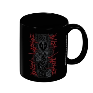 Bullet For My Valentine  - (Red Logo) Black Pod Mug i gruppen MERCHANDISE / Kopp / Pop-Rock hos Bengans Skivbutik AB (5647067)
