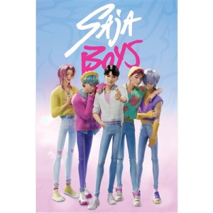 K-Pop Demon Hunters  - Saja Boys - Poster 91,5 X 61 Cm i gruppen MERCHANDISE / Poster /  /  hos Bengans Skivbutik AB (5647085)