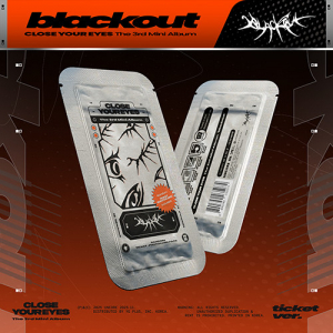 Close Your Eyes  - Blackout (Ticket Ver.) i gruppen MERCHANDISE / Merch / Kommende / K-Pop hos Bengans Skivbutik AB (5647727)