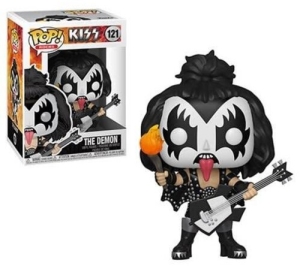 Kiss  - Funko Pop! Rocks: The Demon i gruppen MERCHANDISE / Merch / Metal hos Bengans Skivbutik AB (5647767)